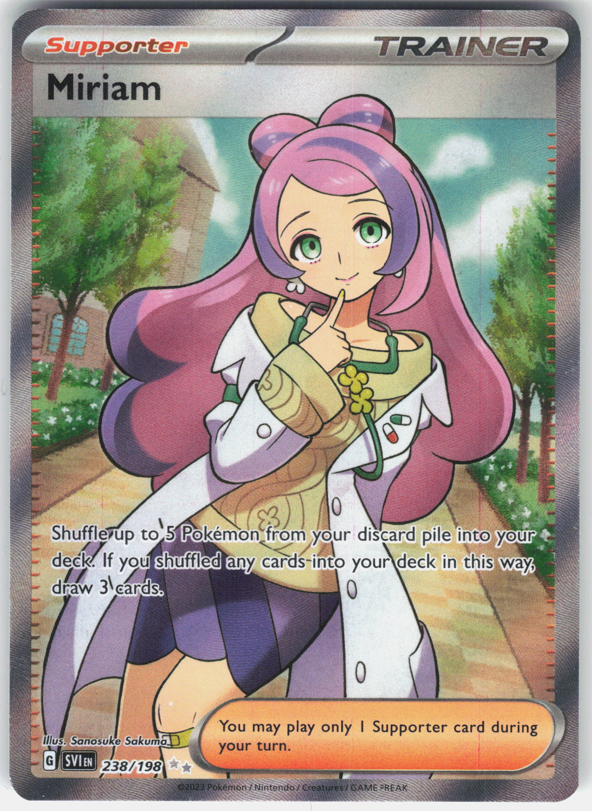 SV01: Scarlet & Violet Base Set #238/198 Miriam