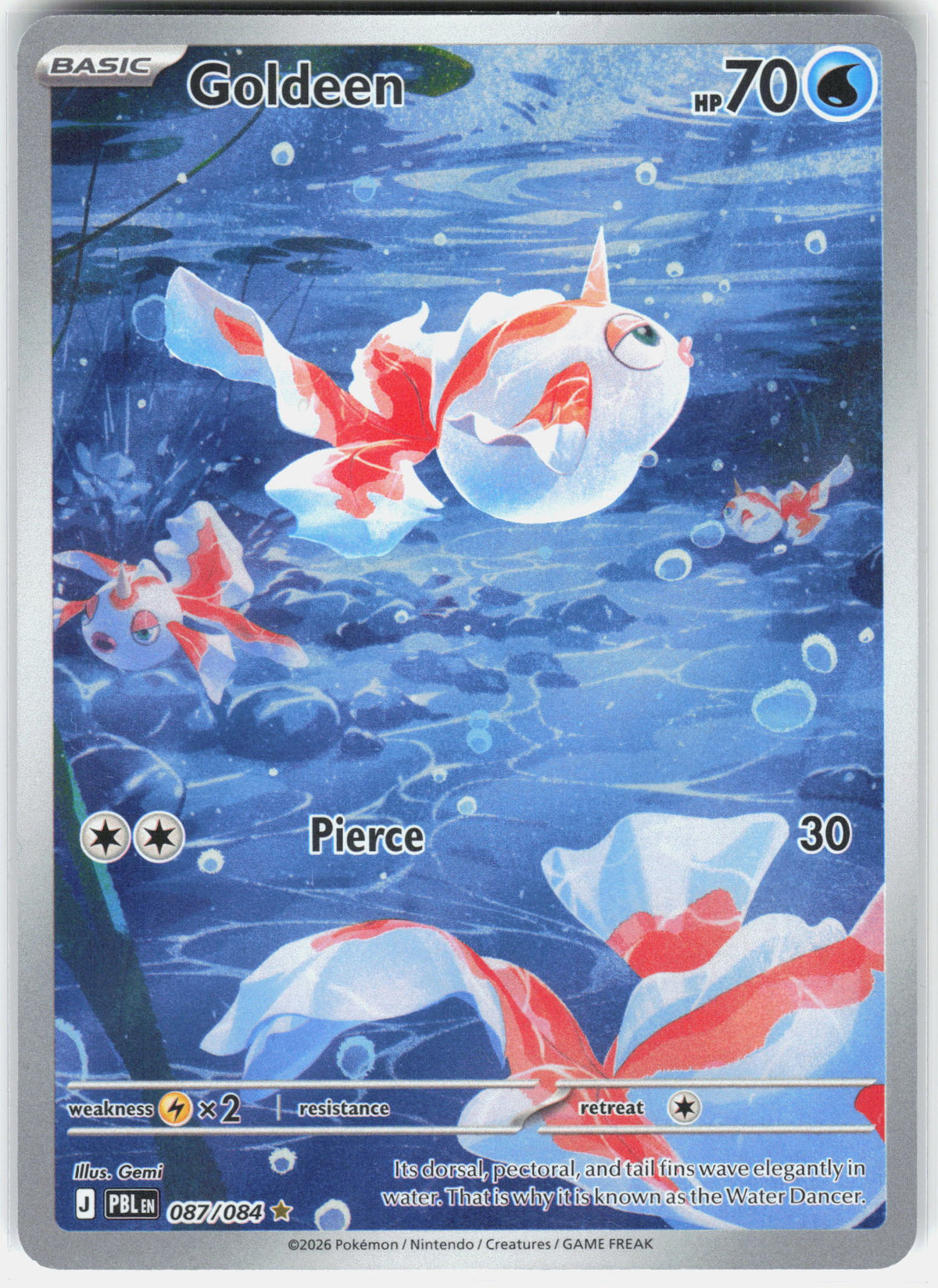 ME05: Pitch Black #087/084 Goldeen