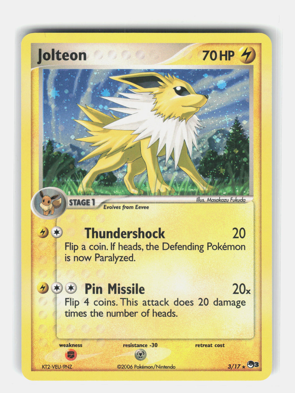 POP Series 3 #003/017 Jolteon