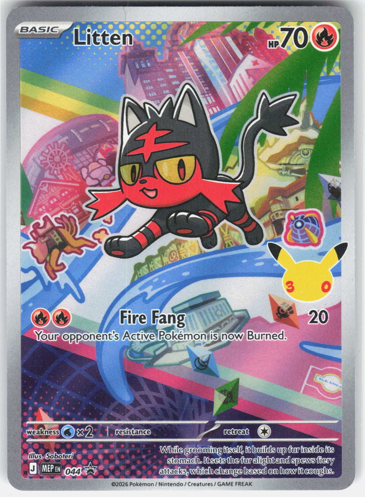 ME: Mega Evolution Promo #044 Litten