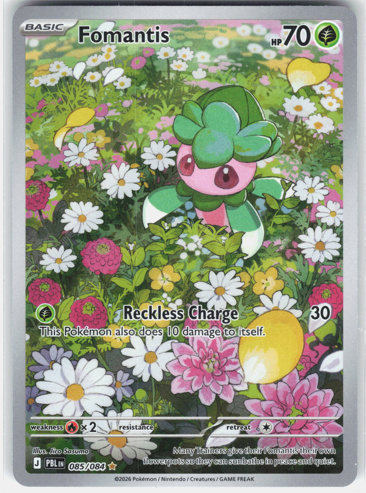 ME05: Pitch Black #085/084 Fomantis