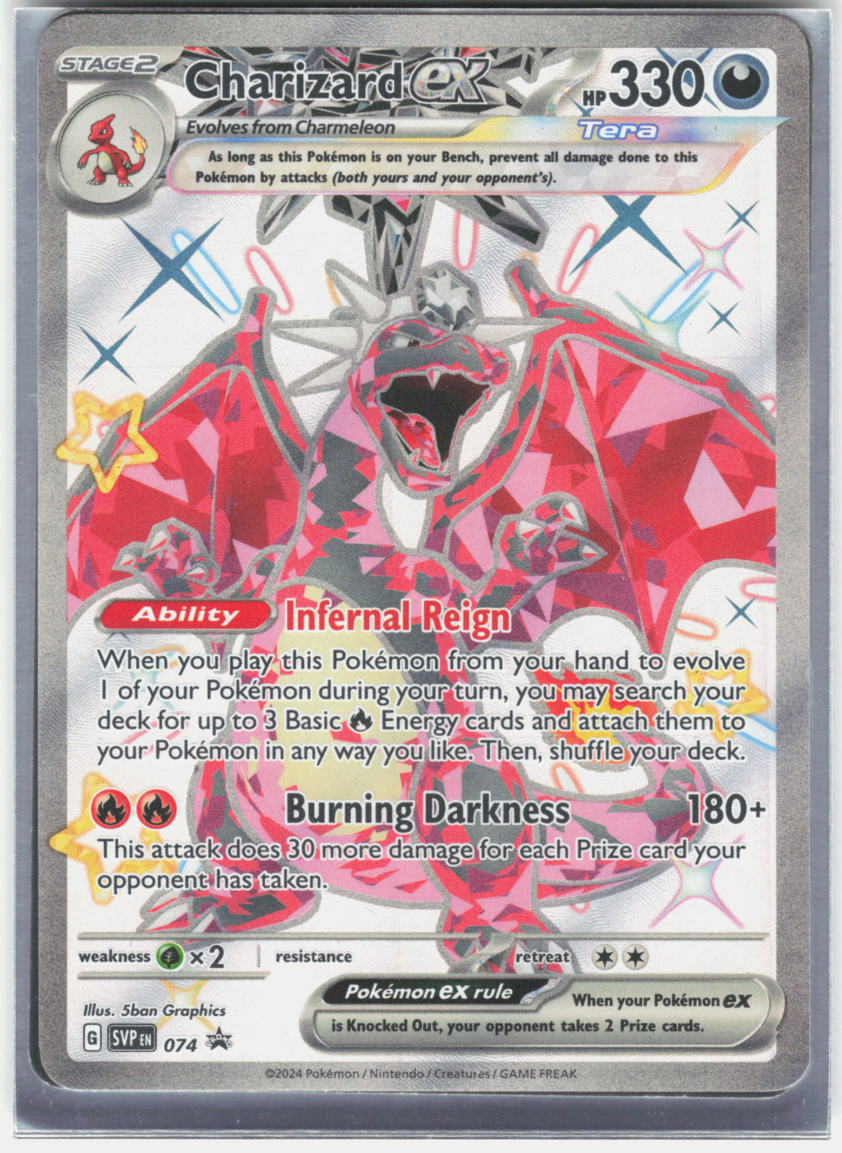 SV: Scarlet & Violet Promo Cards #074 Charizard ex