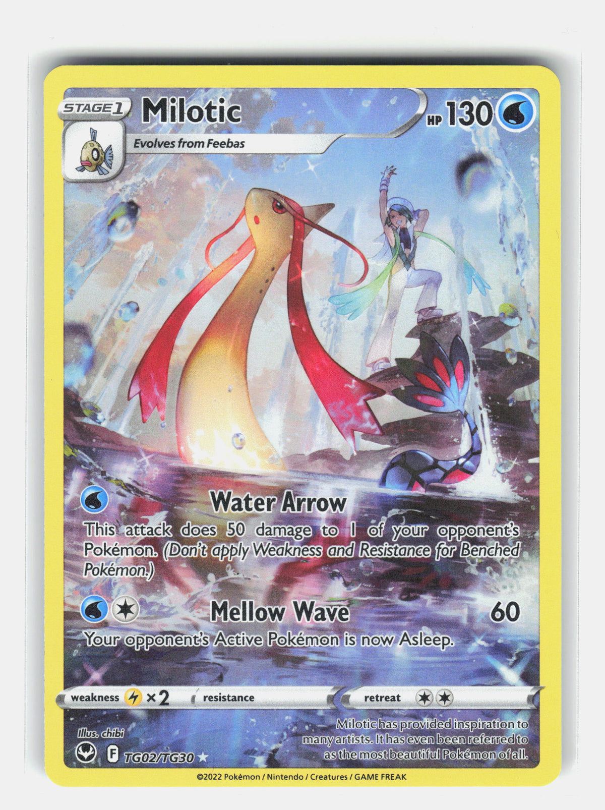 SWSH12: Silver Tempest Trainer Gallery #TG02/TG30 Milotic