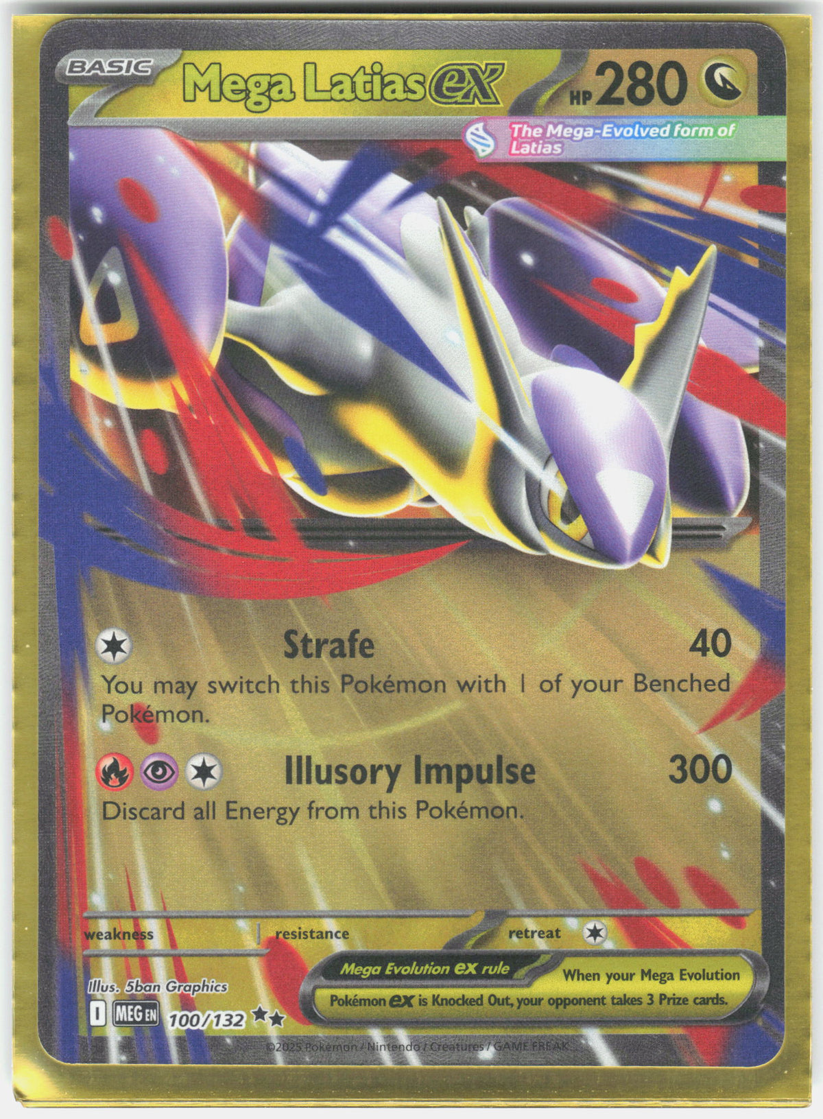 ME01: Mega Evolution #100/132 Mega Latias ex