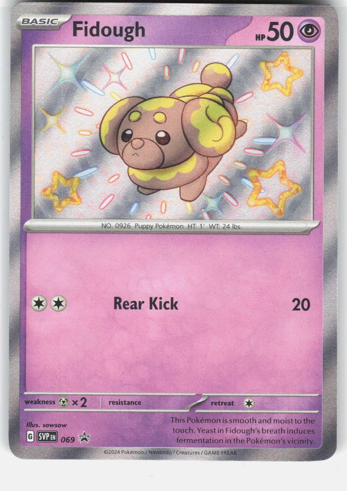 SV: Scarlet & Violet Promo Cards #069 Fidough