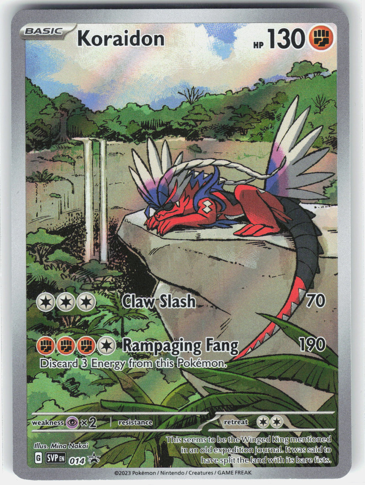 SV: Scarlet & Violet Promo Cards #014 Koraidon