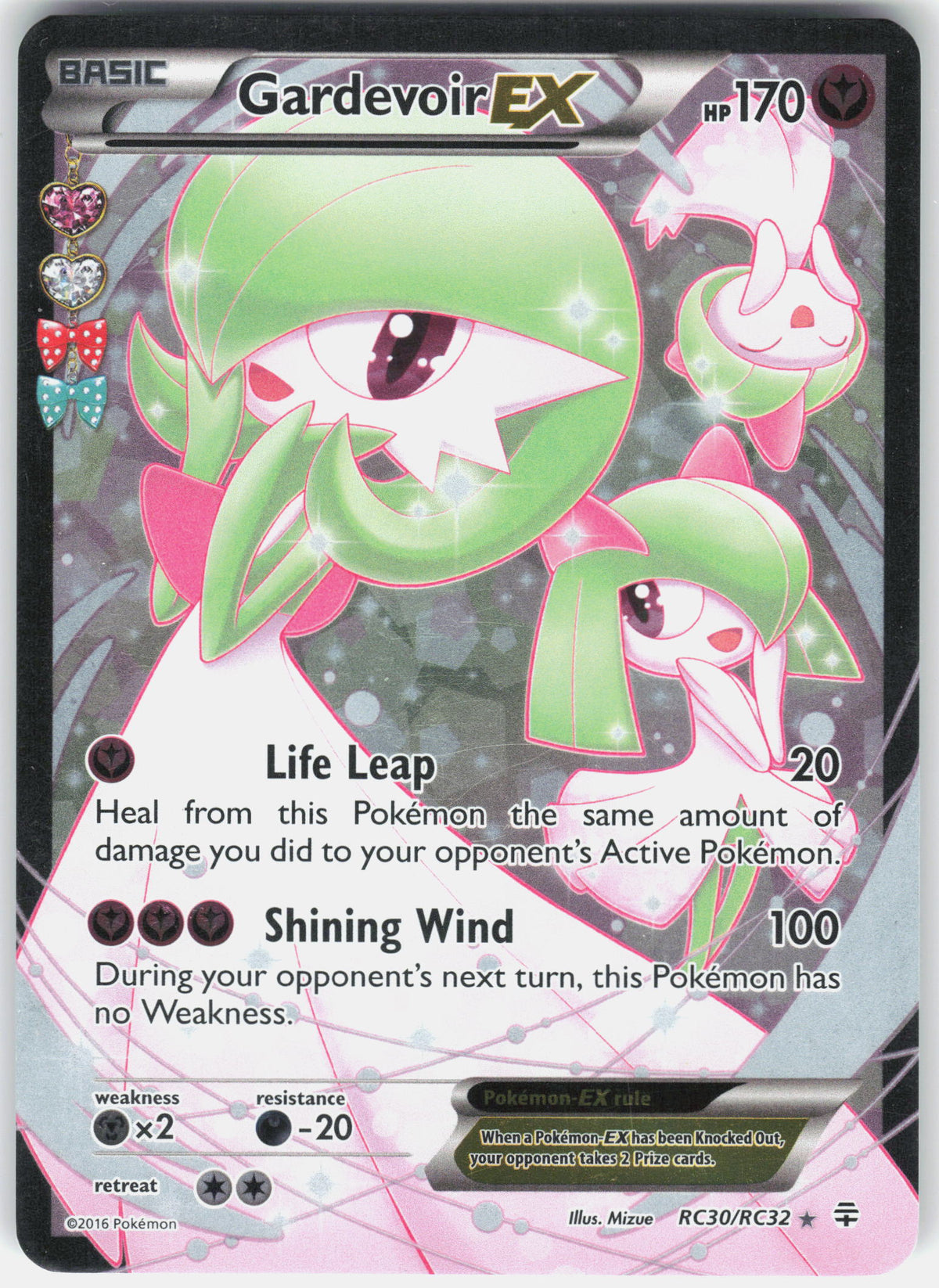 Generations: Radiant Collection #RC30/RC32 Gardevoir EX (Full Art)