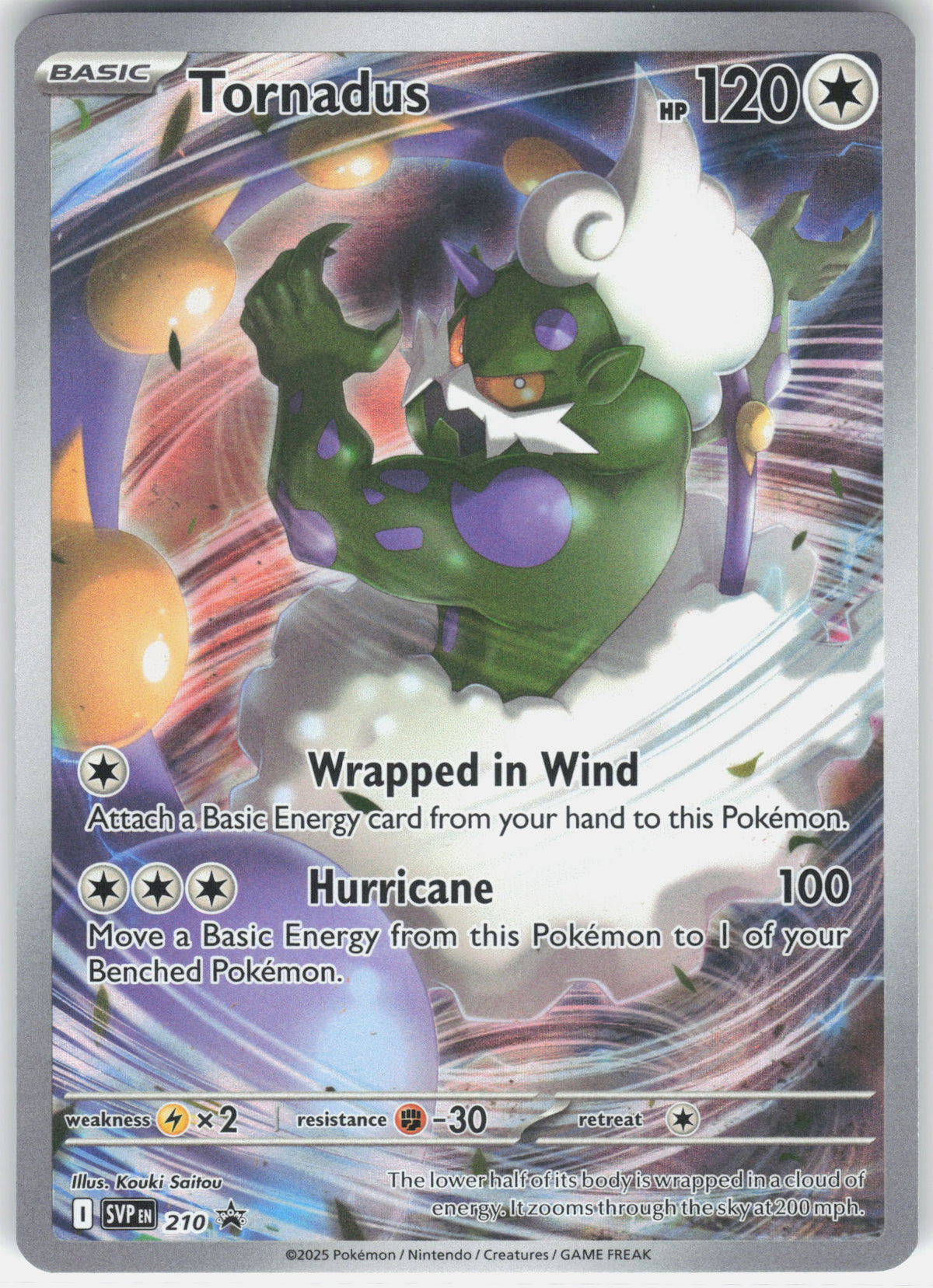 SV: Scarlet & Violet Promo Cards #210 Tornadus