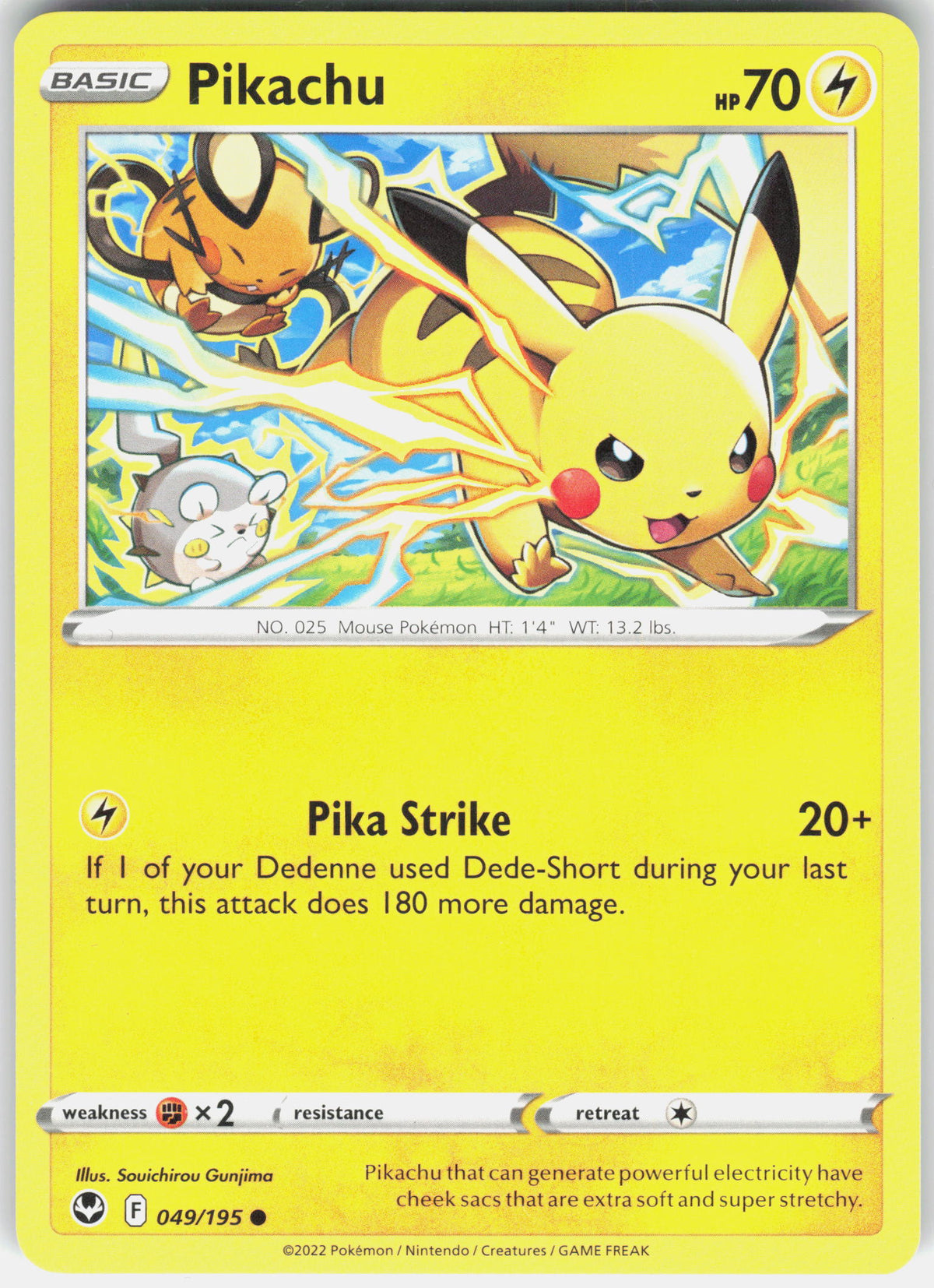 Miscellaneous Cards & Products #049/195 Pikachu