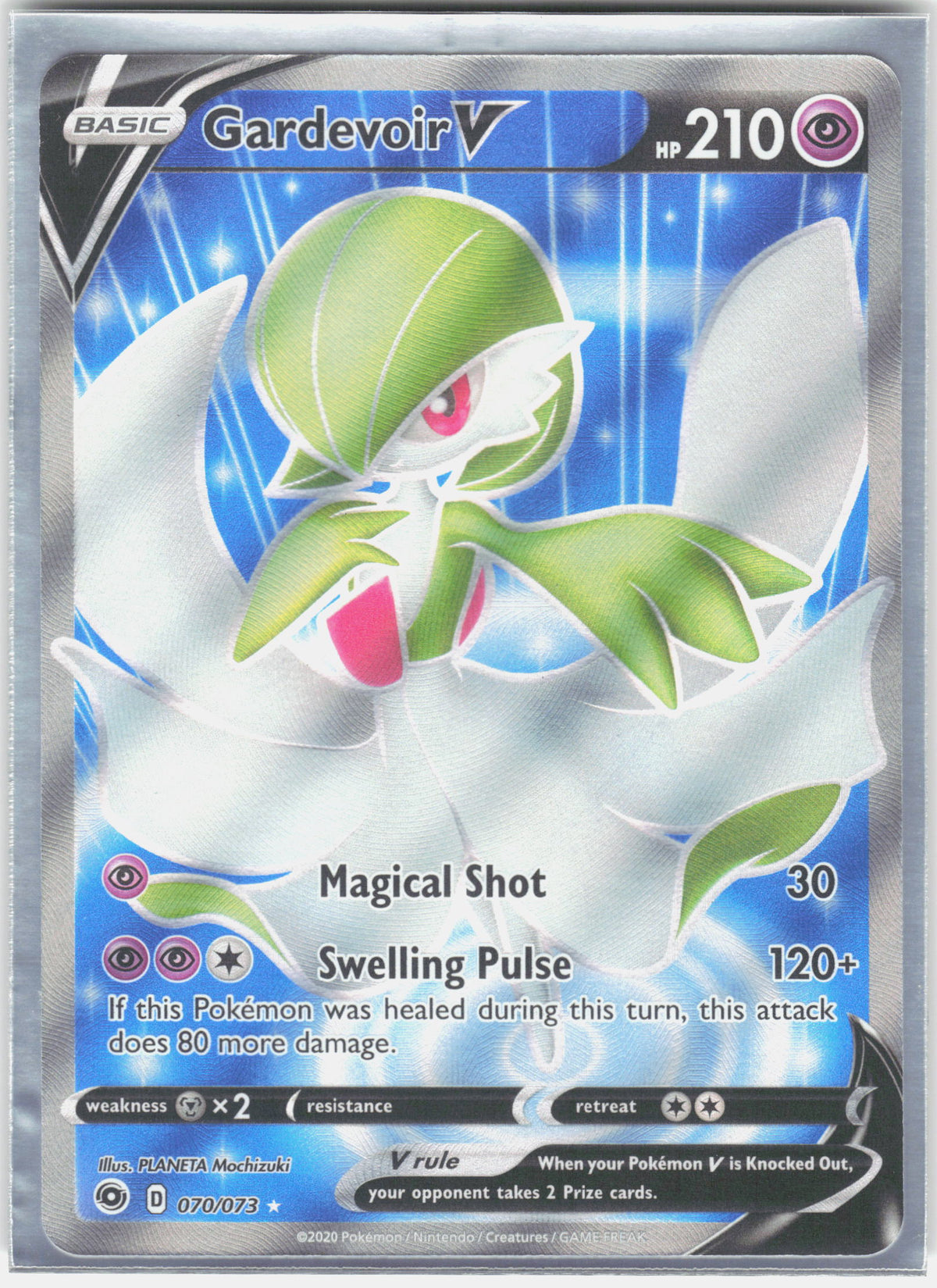Champion's Path #70/73 Gardevoir V (Full Art)