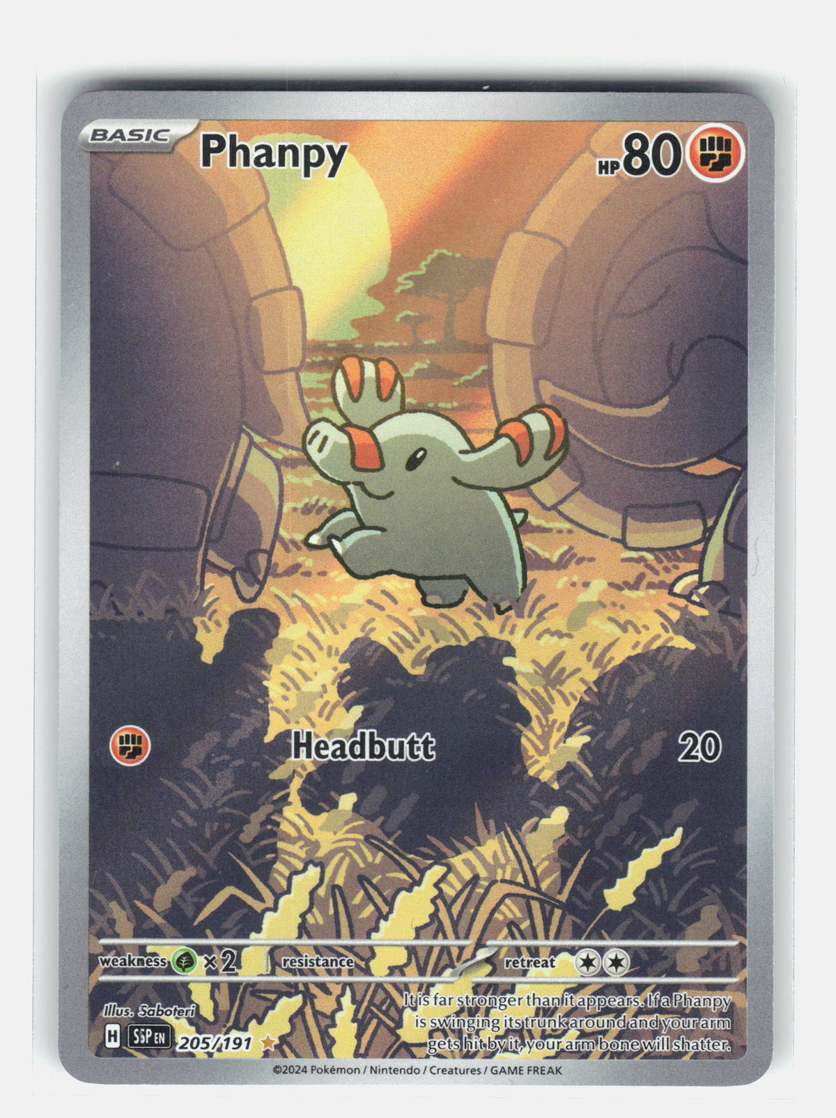 SV08: Surging Sparks #205/191 Phanpy