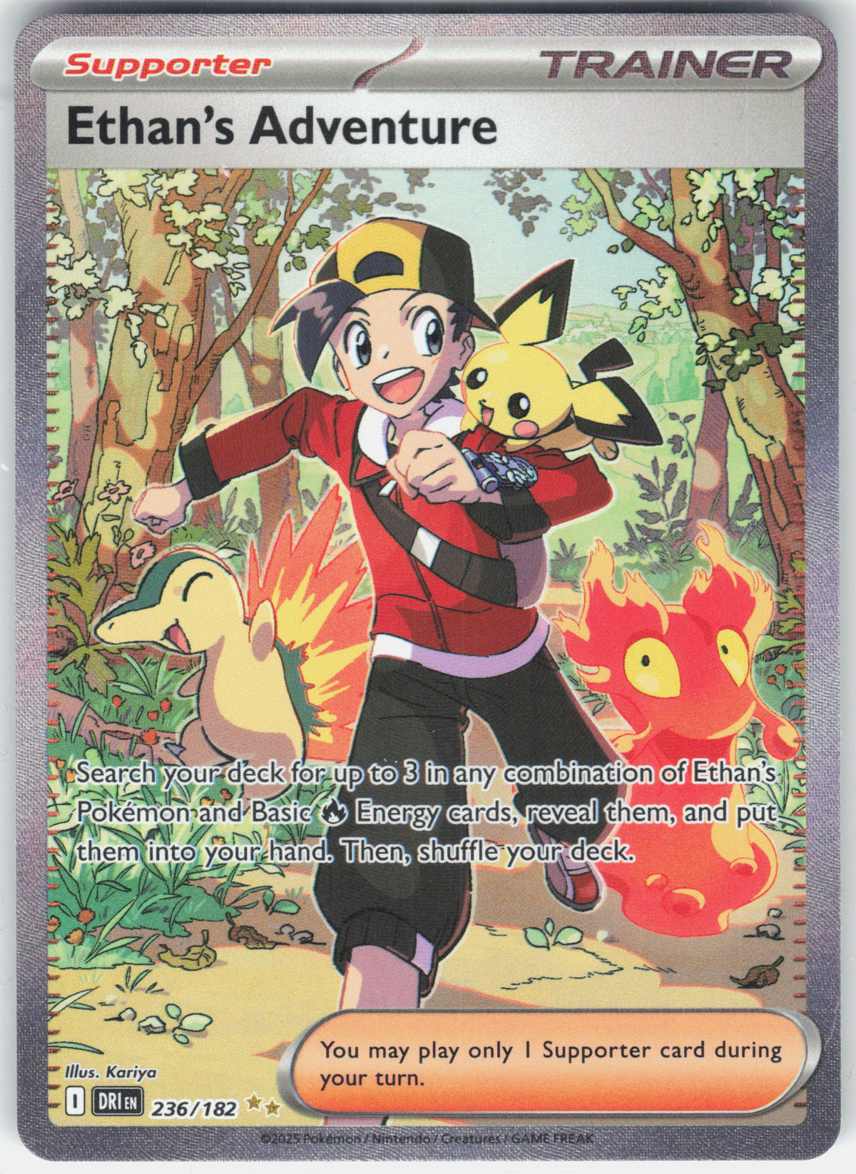 SV10: Destined Rivals #236/182 Ethan's Adventure