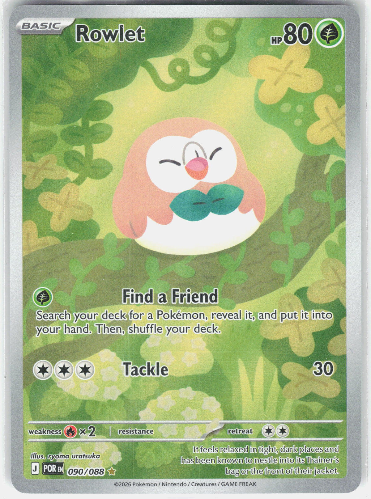 ME03: Perfect Order #090/088 Rowlet