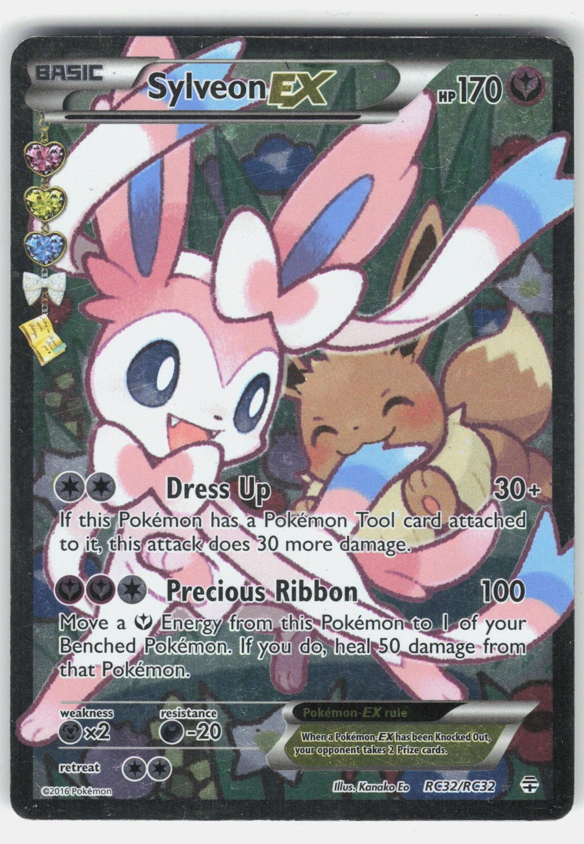 Generations: Radiant Collection #RC32/RC32 Sylveon EX (Full Art)