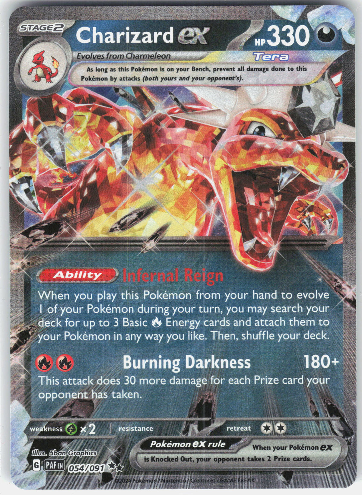 SV03: Obsidian Flames #125/197 Charizard ex