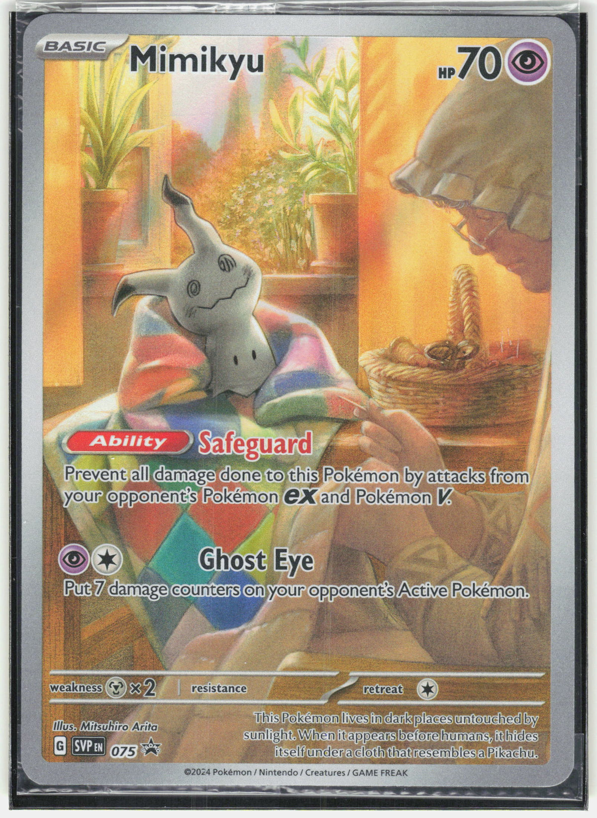 SV: Scarlet & Violet Promo Cards #075 Mimikyu