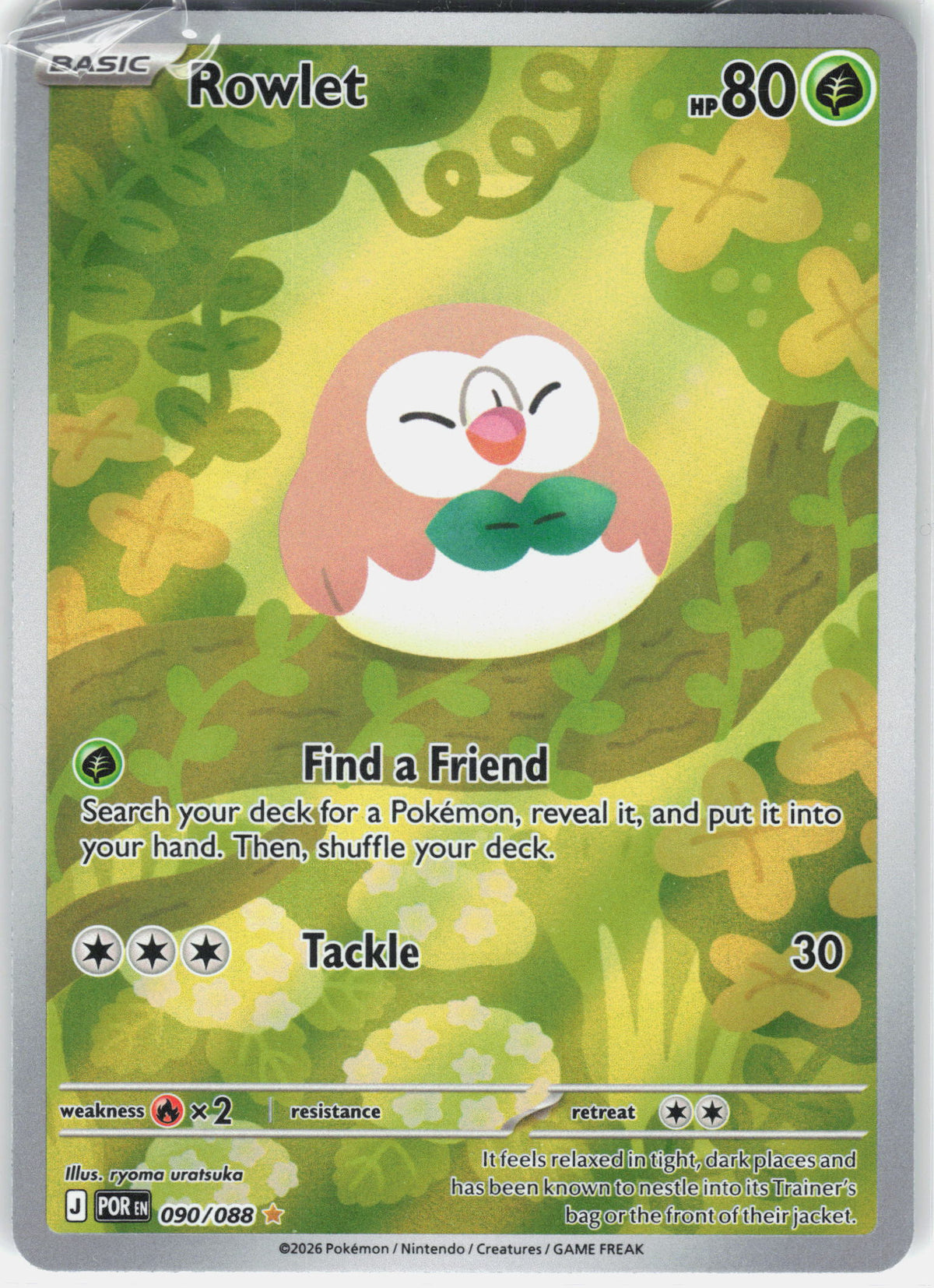 ME03: Perfect Order #090/088 Rowlet