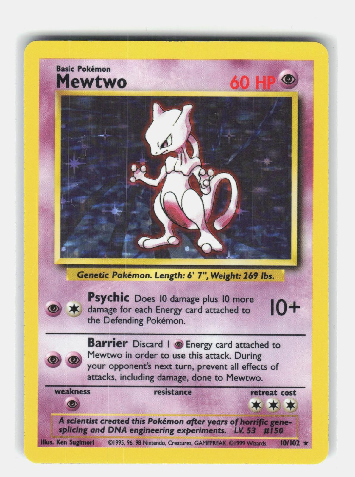 Base Set #010/102 Mewtwo