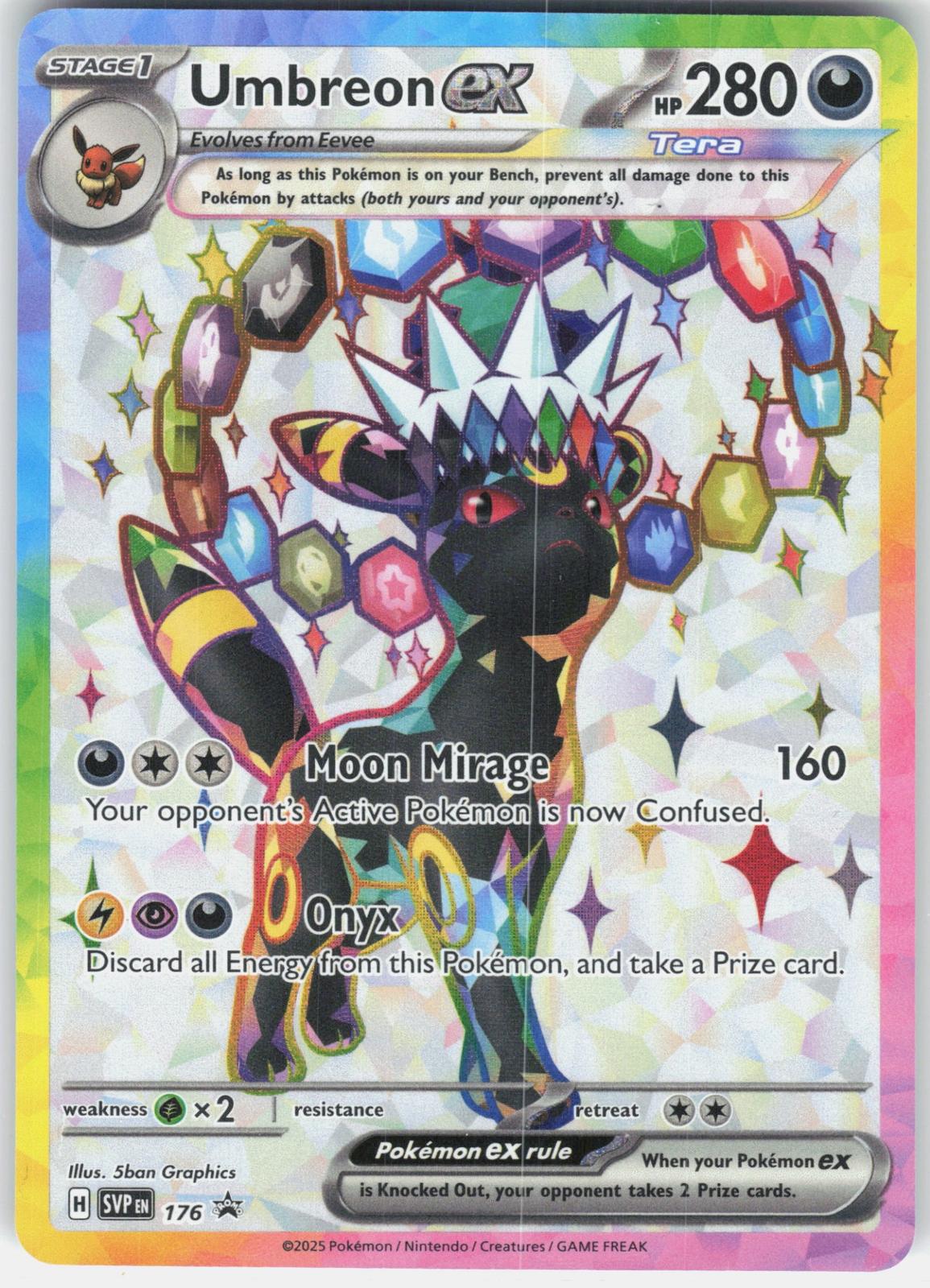 SV: Scarlet & Violet Promo Cards #176 Umbreon ex