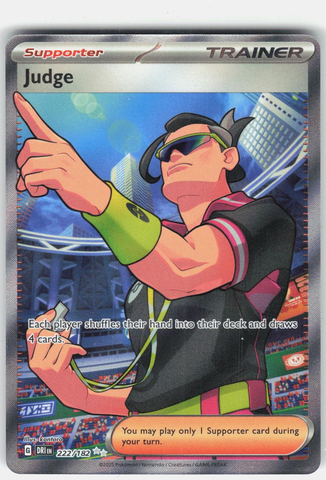 SV10: Destined Rivals #222/182 Judge