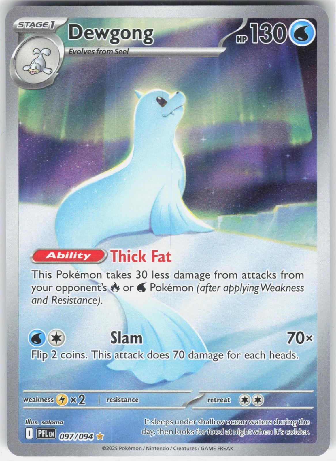 ME02: Phantasmal Flames #097/094 Dewgong