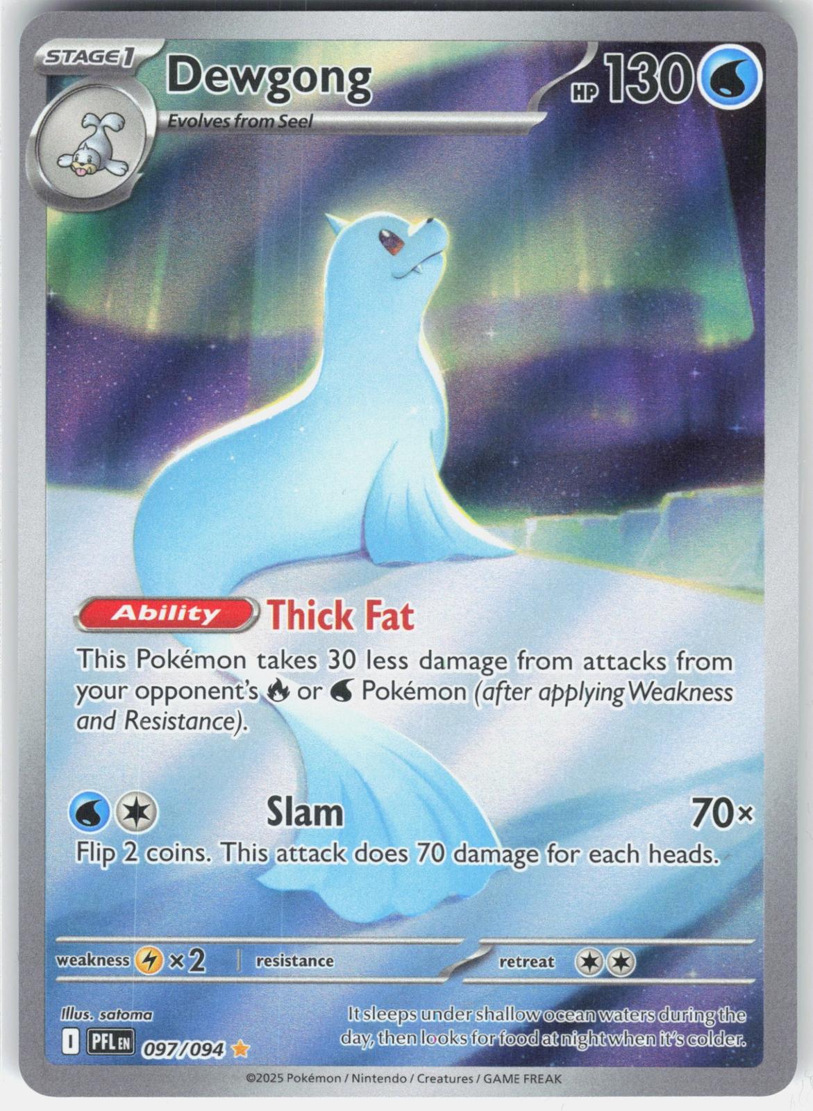 ME02: Phantasmal Flames #097/094 Dewgong
