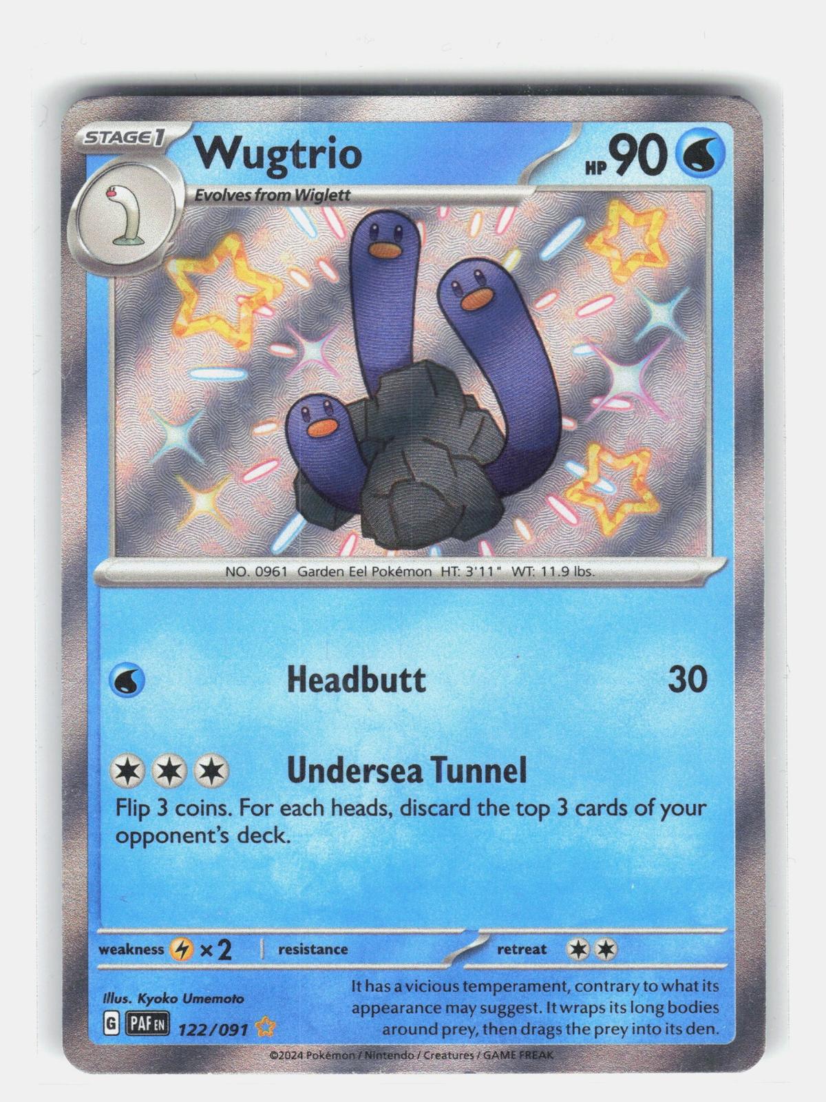 SV: Paldean Fates #122/091 Wugtrio
