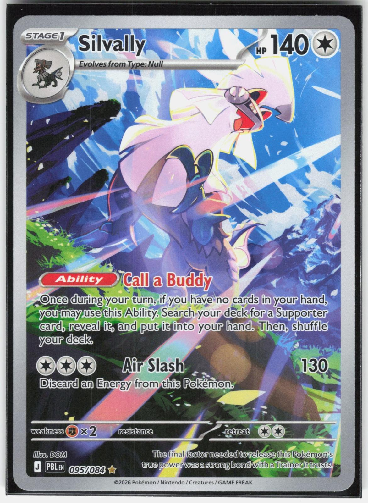 ME05: Pitch Black #095/084 Silvally