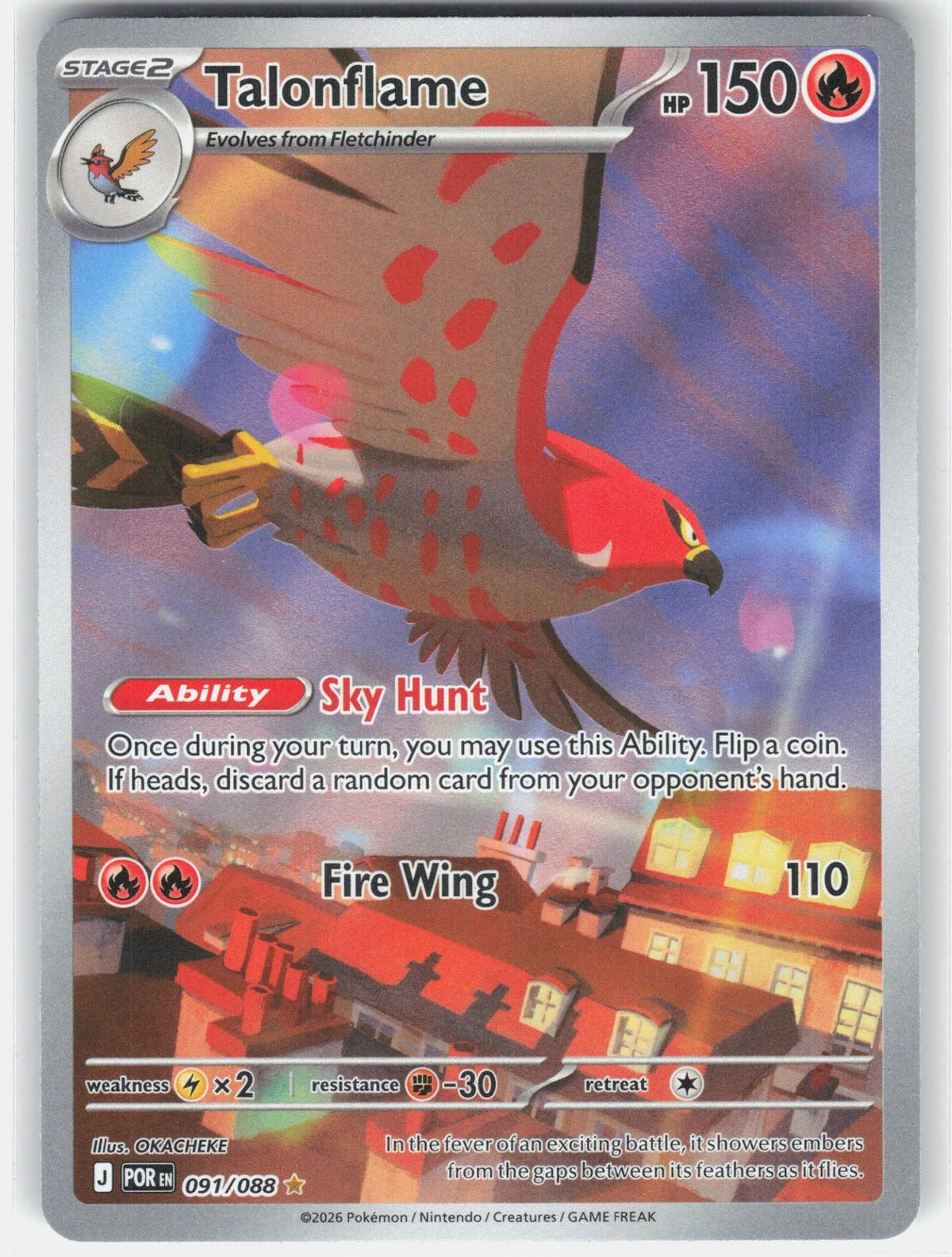 ME03: Perfect Order #091/088 Talonflame