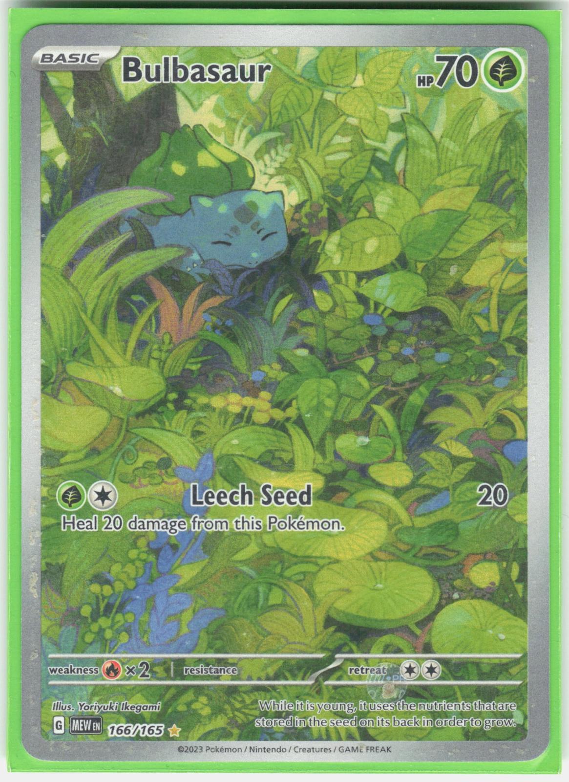 SV: Scarlet & Violet 151 #166/165 Bulbasaur