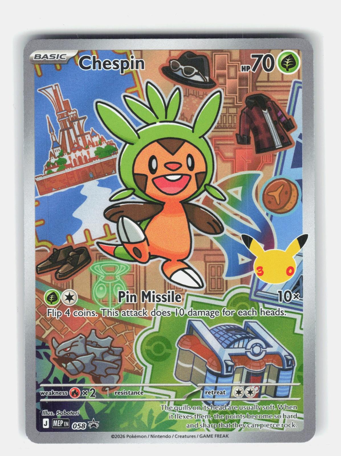 ME: Mega Evolution Promo #058 Chespin