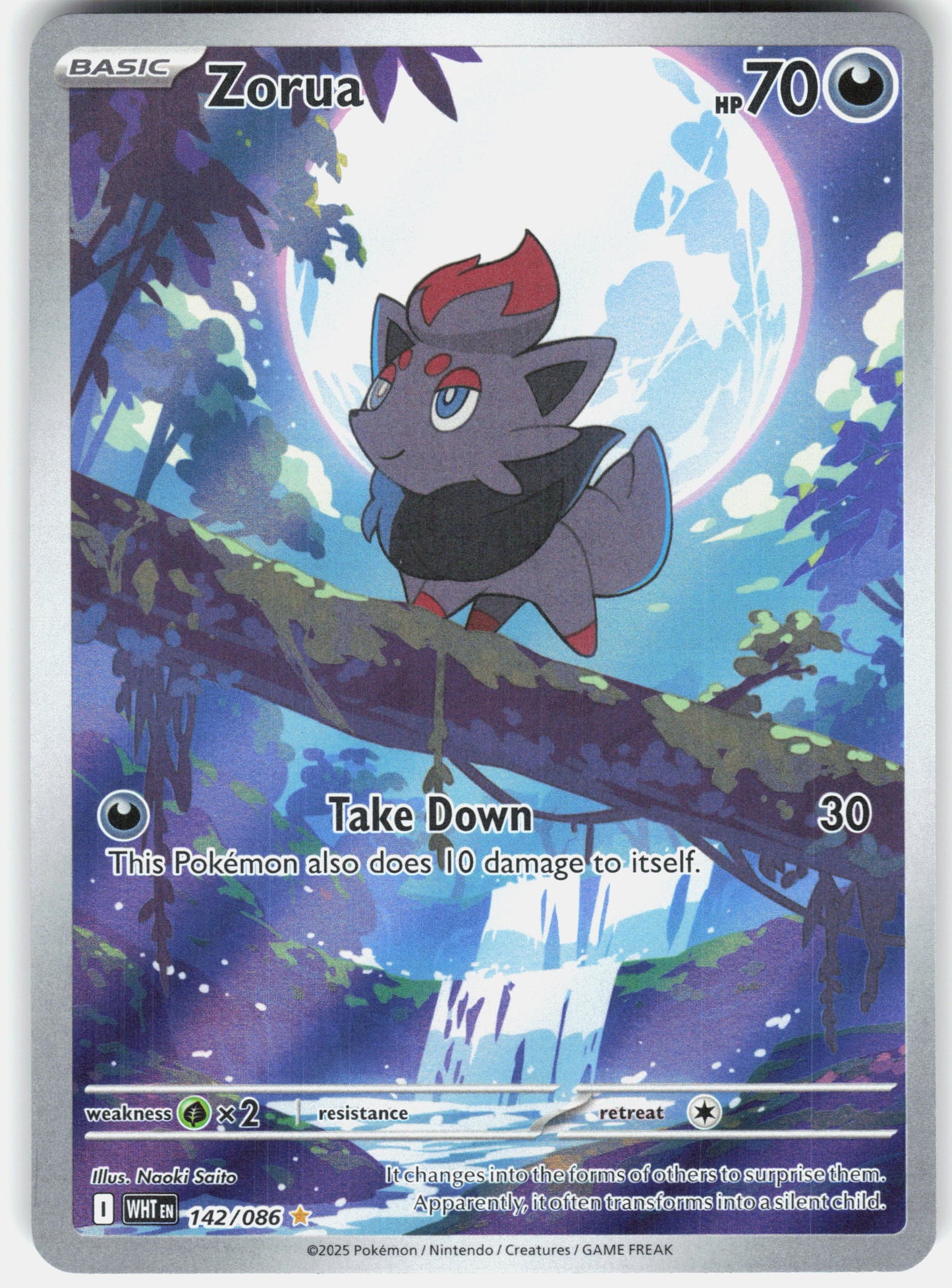SV: White Flare #142/086 Zorua