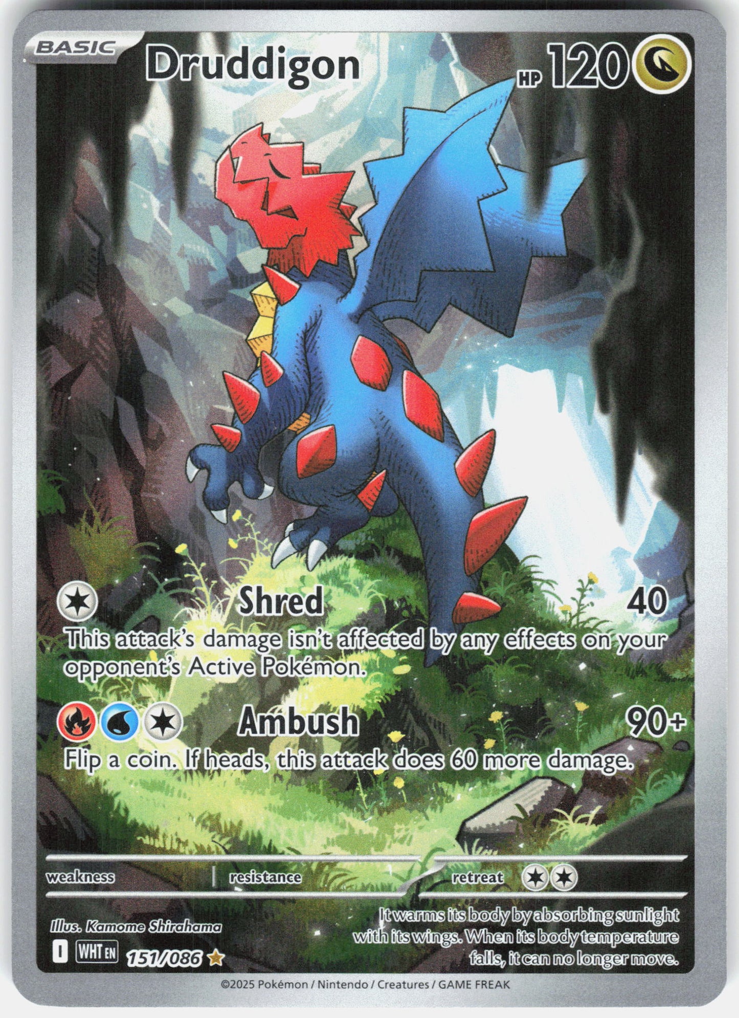 SV: White Flare #151/086 Druddigon