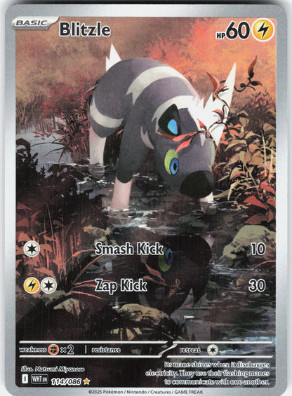 SV: White Flare #114/086 Blitzle