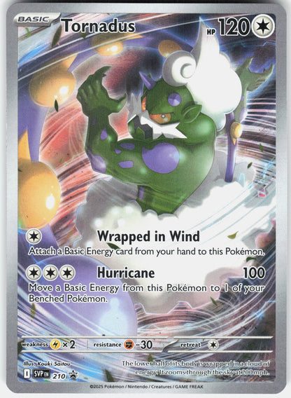 SV: Scarlet & Violet Promo Cards #210 Tornadus