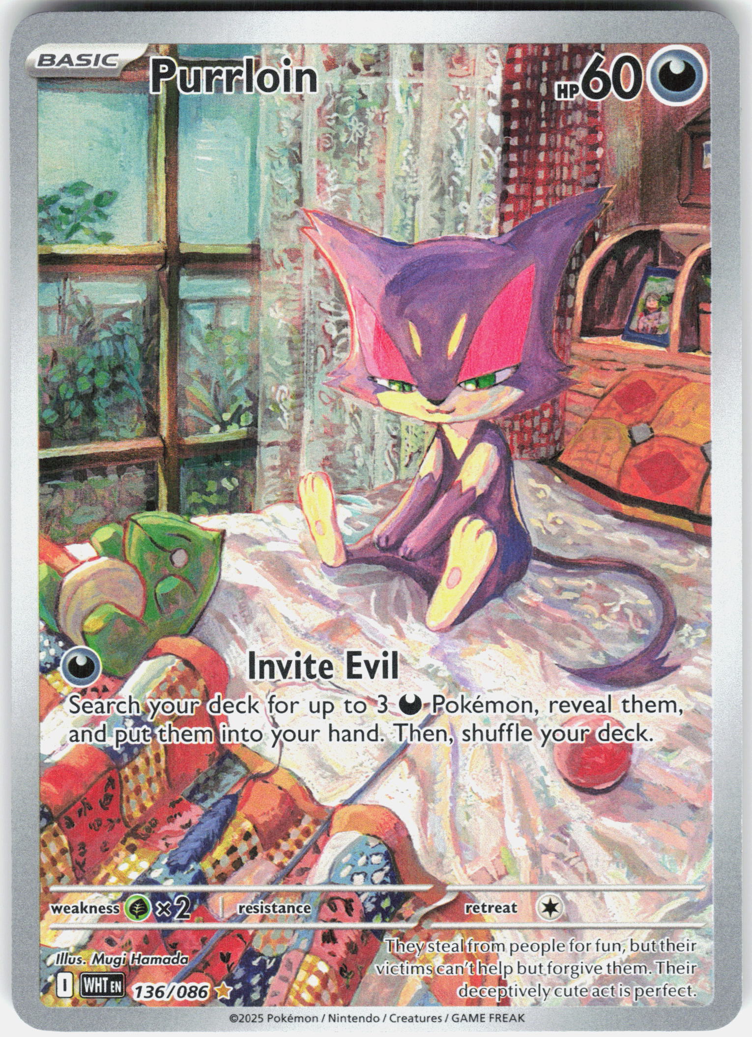 SV11W: White Flare #134/086 Purrloin