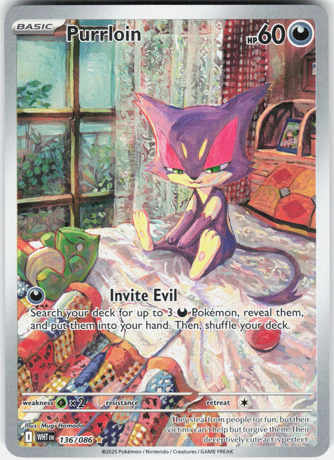 SV11W: White Flare #134/086 Purrloin