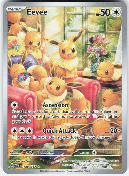 SV06: Twilight Masquerade #188/167 Eevee