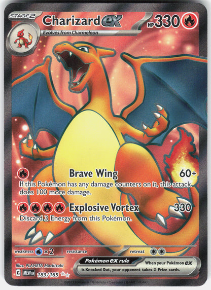 SV: Scarlet & Violet 151 #183/165 Charizard ex