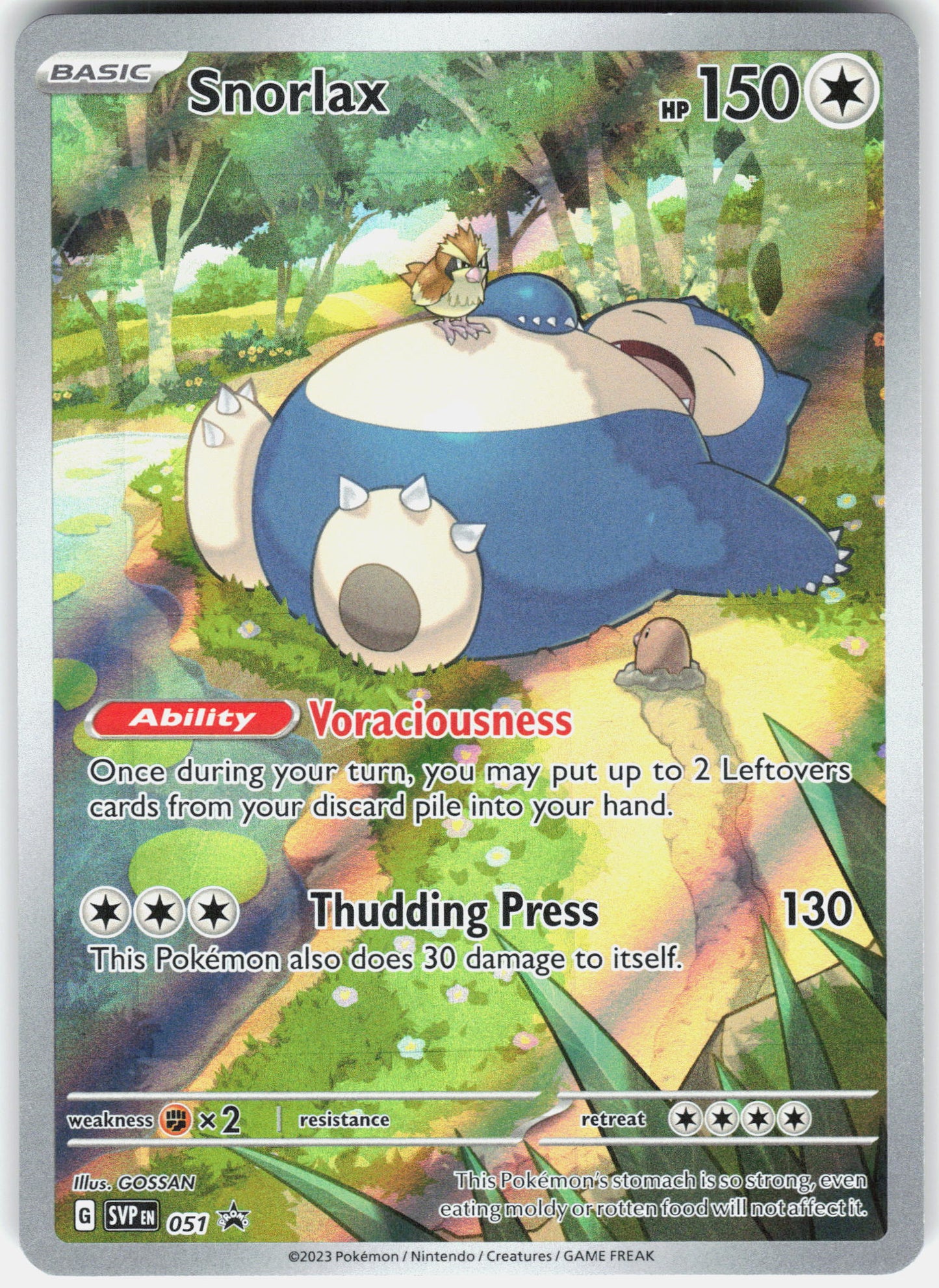 SV: Scarlet & Violet Promo Cards #051 Snorlax