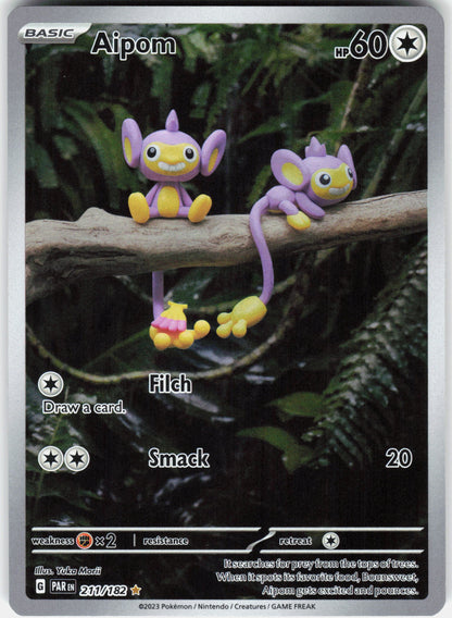 SV04: Paradox Rift #211/182 Aipom