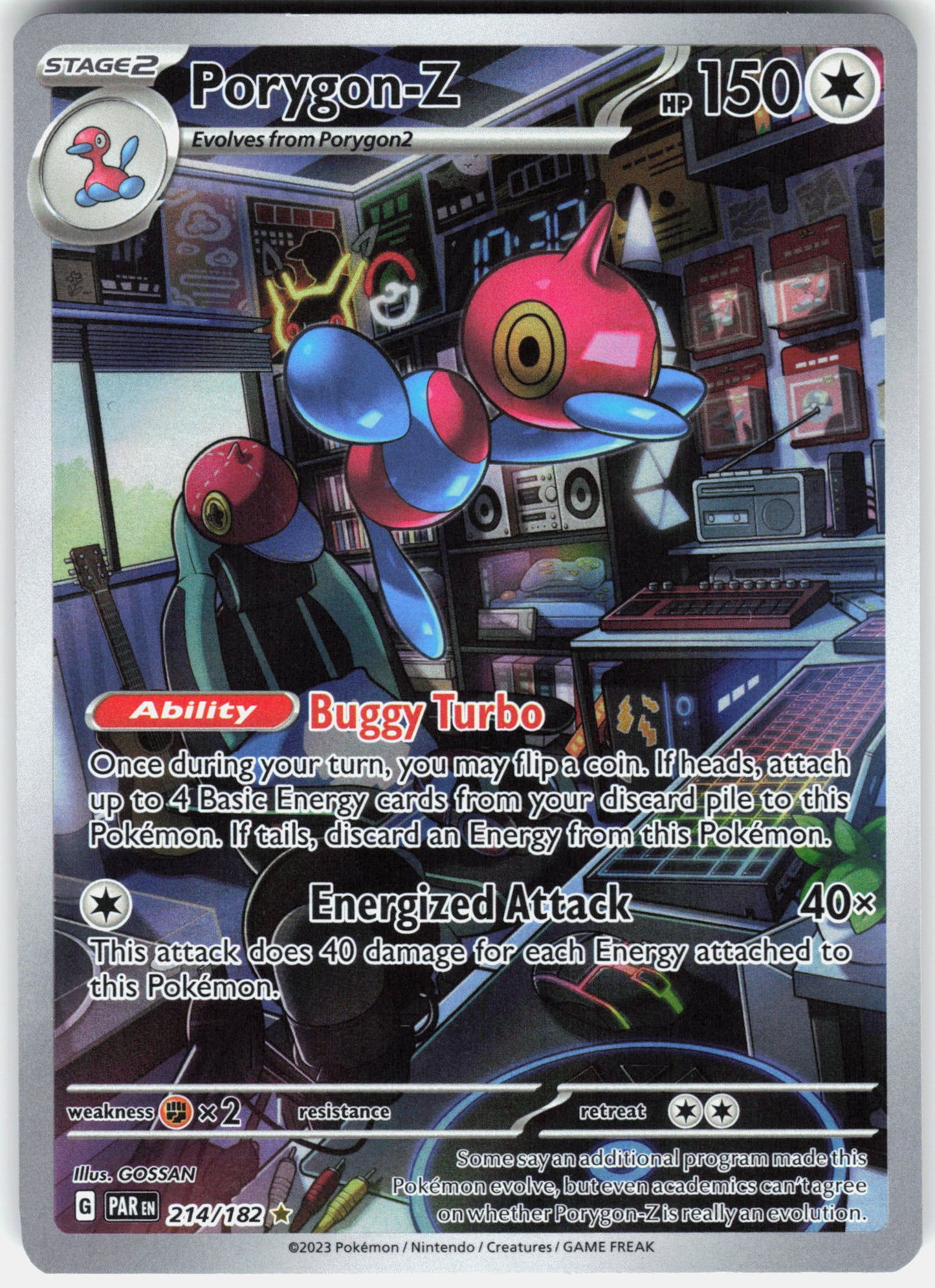 SV04: Paradox Rift #214/182 Porygon-Z