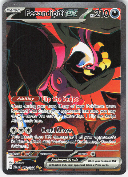 SV: Shrouded Fable #092/064 Fezandipiti ex