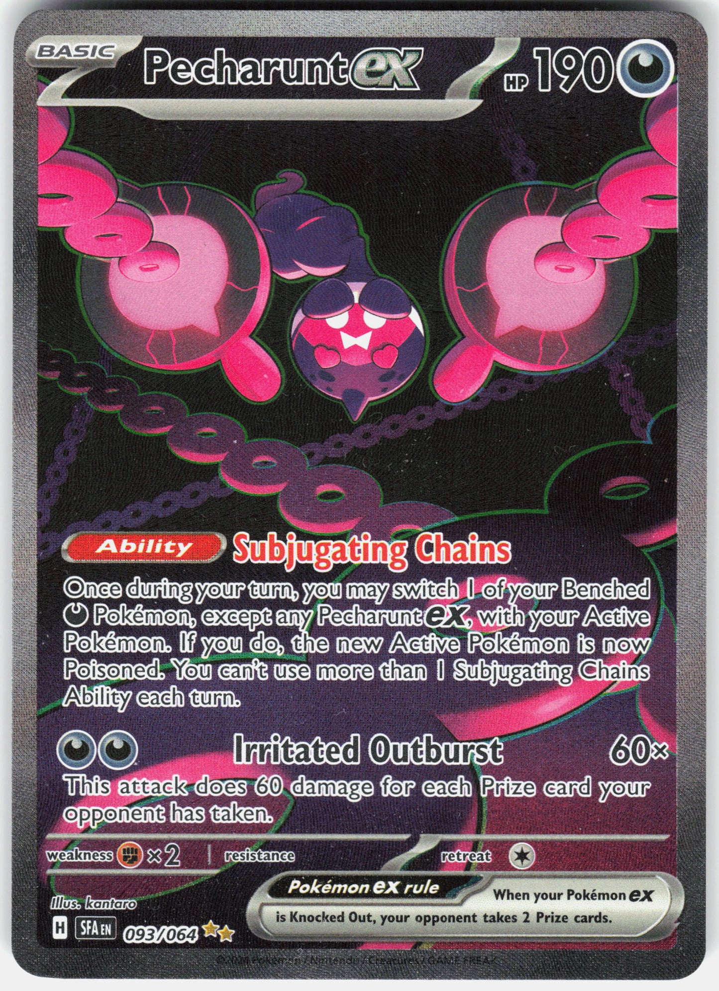 SV: Shrouded Fable #093/064 Pecharunt ex