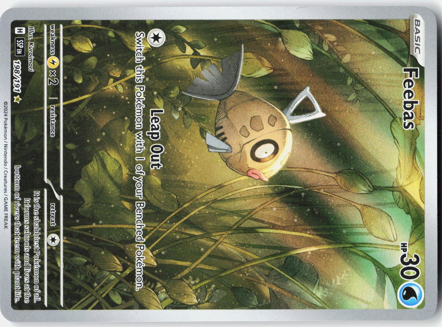 SV08: Surging Sparks #198/191 Feebas