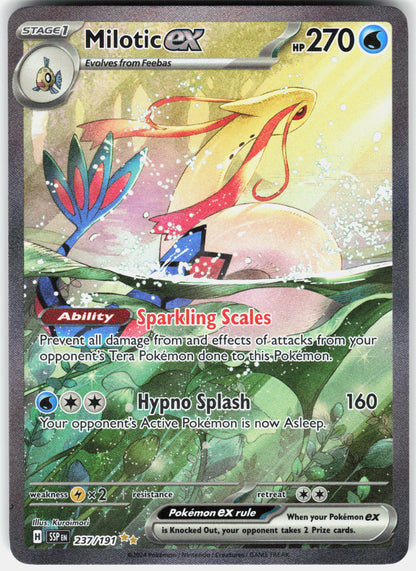 SV08: Surging Sparks #237/191 Milotic ex