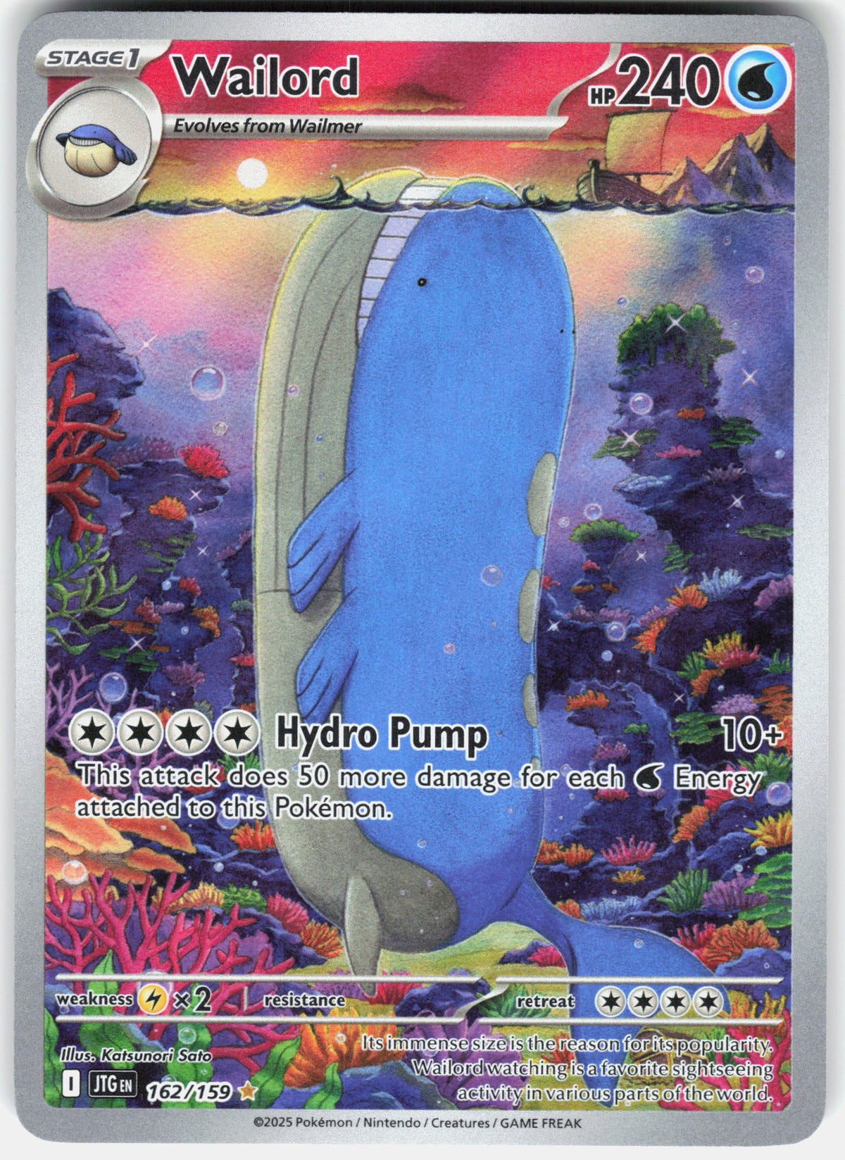 SV09: Journey Together #162/159 Wailord