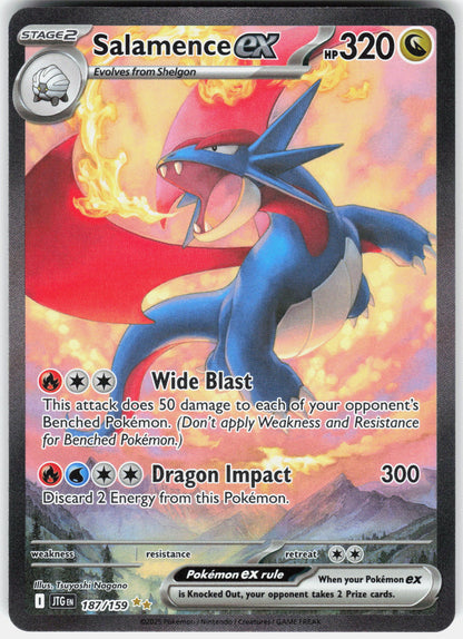 SV09: Journey Together #187/159 Salamence ex