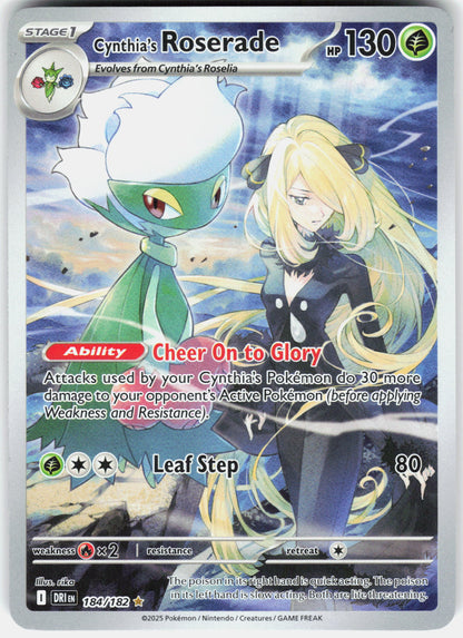 SV10: Destined Rivals #184/182 Cynthia's Roserade
