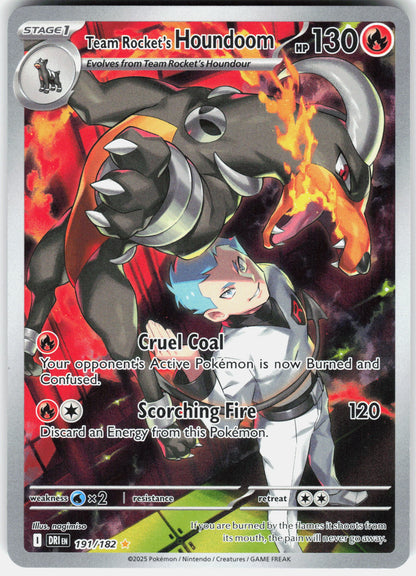 SV10: Destined Rivals #191/182 Team Rocket's Houndoom